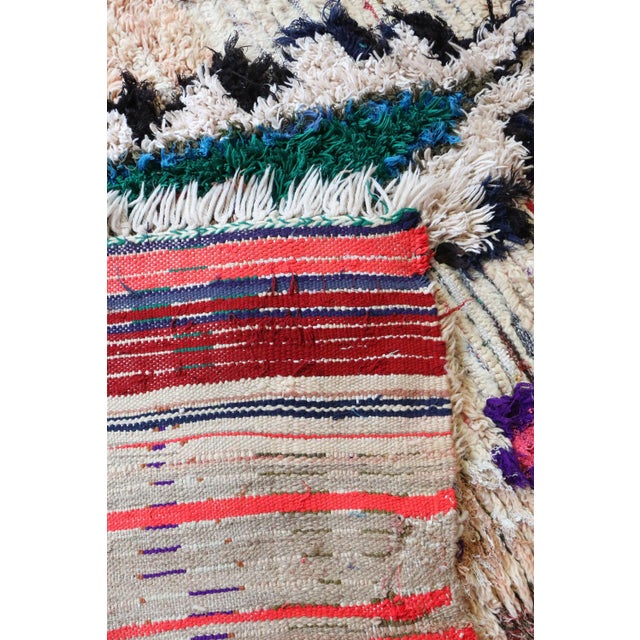 1990s Vintage Moroccan Azilal Rug For Sale - Image 5 of 7