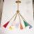 Early 21st Century Colorful "Harlequin" Chandelier For Sale - Image 10 of 13