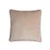 Early 21st Century Happy Frame Beige Velvet Cushion Cover by LO Decor For Sale - Image 5 of 5