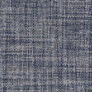 Schumacher Morrow Fabric in Indigo For Sale