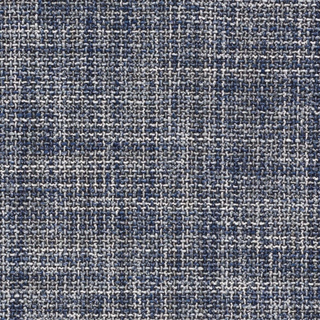 Schumacher Morrow Fabric in Indigo For Sale