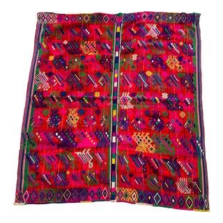 Vintage Ethnic Guatemalan Textile For Sale