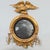 Important Antique c.1830 Giltwood Girandole Convex Federal Mirror With Eagle For Sale - Image 4 of 11