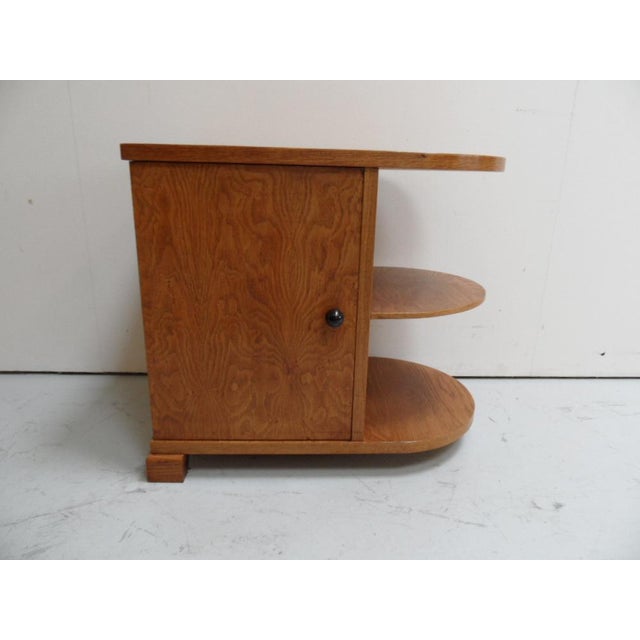 Art Deco Two-Door Cabinet Side Table, 1920s For Sale - Image 12 of 13