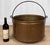 - Original Early 20th Century Copper Cauldron - Monumental Sized - 18" wide - Nicely Aged Copper with Hammered Finish -...