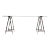 Arturo Pani Trestle Table For Sale