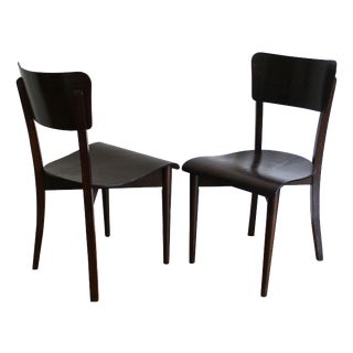 H-353 Chairs attributed to Jindřich Halabala for UP Brno, 1930s, Set of 2 For Sale