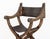 Wood Renaissance Revival Walnut Savonarola Chair For Sale - Image 7 of 11