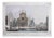 Giuseppe Kier, Venice, St. John and Paul Church, Lithograph, 19th Century, Framed For Sale