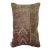 Zabihi Collection Pink Brown Tribal Rug Pillow For Sale