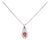 Natural Aaa Padparadscha Sapphire Pendant With Natural Diamonds: Solid 14k Gold For Sale