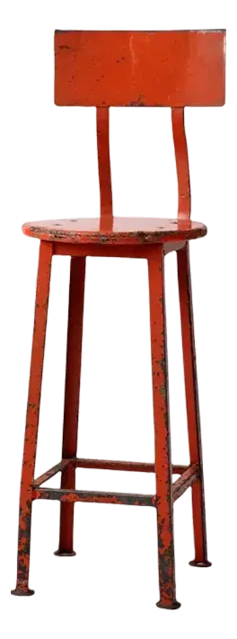 Vintage Industrial Stool
