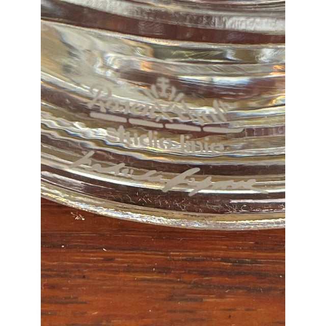 1980s 1980s Art Deco Rosenthal Channeled Curvilinear Bowl Signed Natale Sapone For Sale - Image 5 of 8