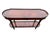 Late 20th Century Oval Console Gallery Top Theo Alexander Style For Sale - Image 10 of 16