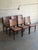 Mid-Century Modern Johannes Andersen Rosewood Dining Chairs Set of 6 Leather Seating Denmark 1960s For Sale - Image 3 of 10