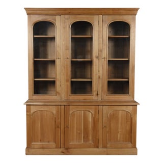 Louis Philippe Style 2-Part Bookcase in Light Cherrywood, 20th Century For Sale