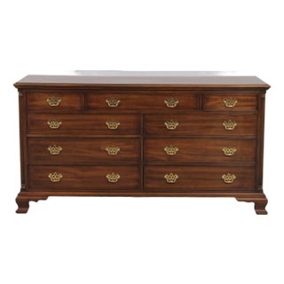 Henkel Harris Model 166 Walnut Dresser For Sale