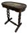 Vintage Chinoiserie Japanned Accent Table With Drawer For Sale