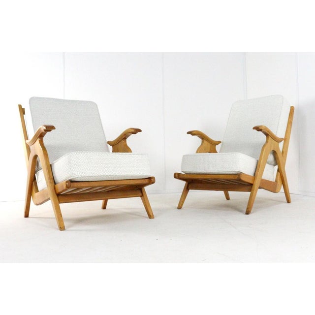 Nederweert Armchair in Oak For Sale - Image 16 of 16