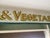 Farmhouse 1960s Fortuna Fruit & Vegetables Canvas Sign For Sale - Image 3 of 7