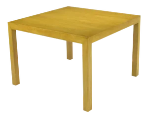 Edward Wormley for Dunbar Bleached & Glazed Walnut Parsons End Table.