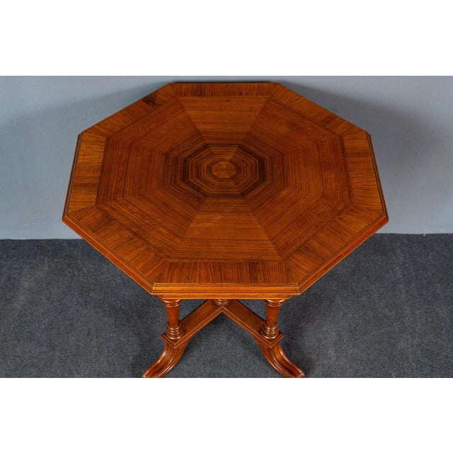 Antique Wilhelminian Style Coffee Table For Sale - Image 6 of 13