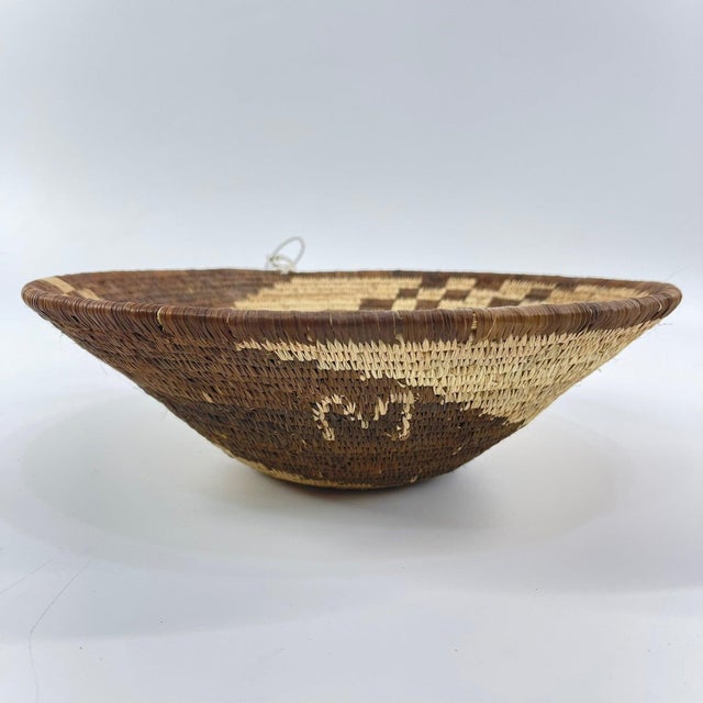 Early 20th Century Botswana Basket 12inch MATTER COLLECTION For Sale In Denver - Image 6 of 6