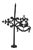 Antique English Architectural Wrought Iron Lion Coat of Arms For Sale