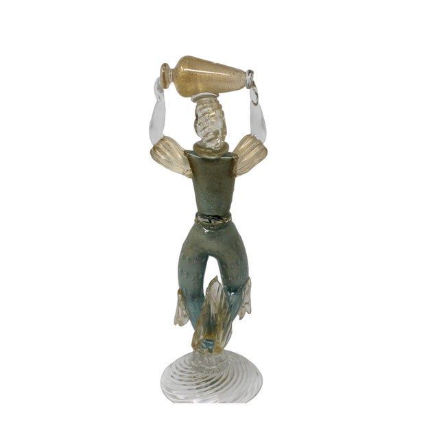 Murano 1950s Murano Glass Figurine For Sale - Image 4 of 6