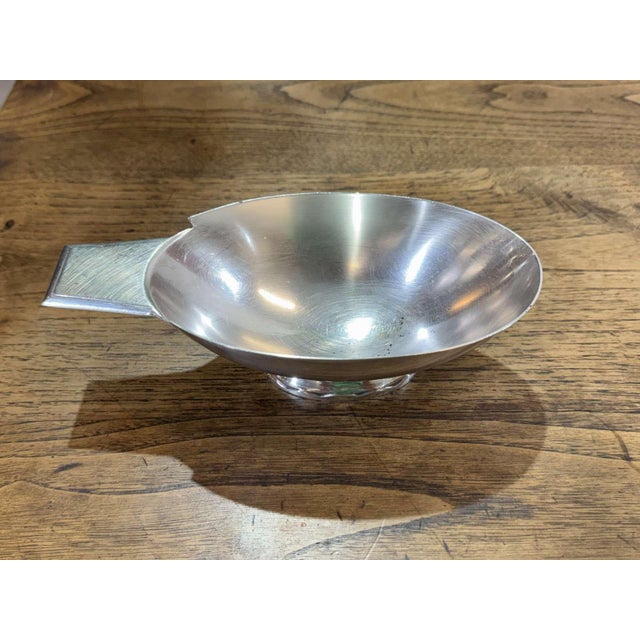 Gallia Collection Swan-Patterned Sauce Boat by Christian Fjerdingstad for Christofle For Sale - Image 4 of 8