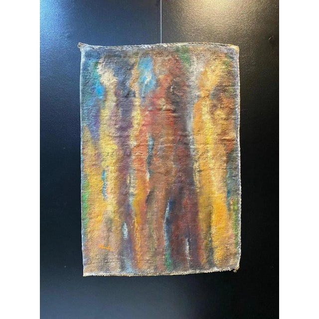 Textile Gilbert Pauli, Humilier, Oil on Burlap, 2002 For Sale - Image 7 of 9