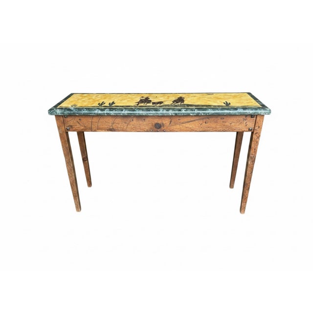 Vintage Molesworth Style Western 3-Piece Coffee & Accent Table Set For Sale - Image 11 of 12
