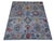Traditional 8.4x9.7 Oushak Design Carpet With Animals, Lavender Grey For Sale - Image 3 of 11