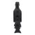 Pat Dixon Haida Bc Argillite Carved Eagle & Fish Totem Pipe Sculpture For Sale