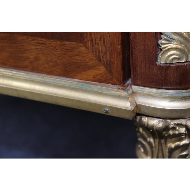Pair Paul Sormani Antique Louis XVI Style Ormolu Mounted Commodes For Sale - Image 13 of 16
