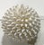 Vintage White Sea Shell Decorative Ball 4.75” Width, side to side Part of a Rare Old Stock Find From a Cache of Shell...