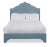 Casa Cosima Clementine Twin Bedframe, Blue Velvet For Sale - Image 4 of 4