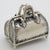 Metal Vintage Italian Silver 800 Purse Dollhouse Miniature Box, 1970s For Sale - Image 7 of 14