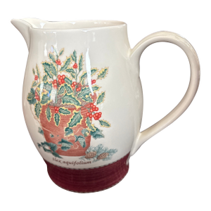 1970s Wedgwood Sarah's Garden Queensware Pitcher