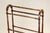 19th C. Victorian Quilt / Blanket Rack Stand Arched Turned Wood, New England For Sale - Image 4 of 16