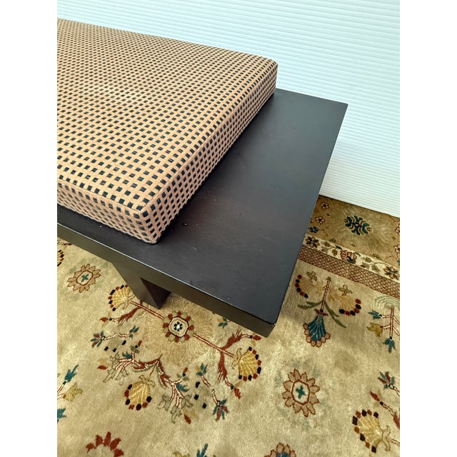 Christian Liaigre for Holly Hunt Cordovan Bench For Sale - Image 9 of 12
