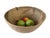 Brown Vintage African Hausa Engraved Wooden Bowl From Niger 12" Diameter For Sale - Image 8 of 9