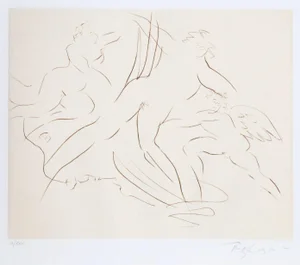 Myths & Legends: Voyage to Crete' Reuben Nakian Etching