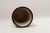Scandinavian Modern Stoneware Cylindrical Vase With Geometric Motif For Sale - Image 9 of 12