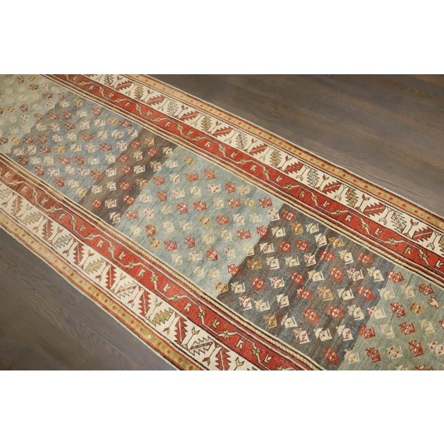 Caucasian Talish Runner rug no. j5236 For Sale - Image 4 of 10