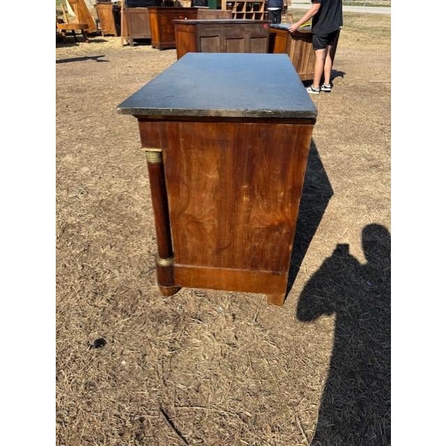 19th Century 19th Century Empire Marble Top Chest of Drawer / Commodes For Sale - Image 5 of 18