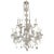 French Hollywood Regency Style Crystal Chandelier, 15 Arms For Sale
