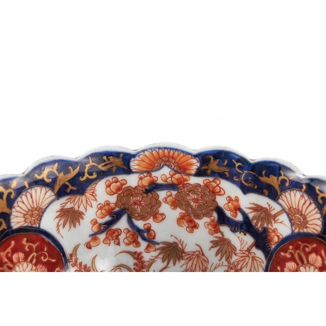 Antique Japanese Imari Bowl, 1900s For Sale - Image 4 of 7