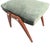Vintage Ottoman in Teak and Fabric For Sale - Image 5 of 8
