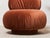 1970’s Burnt Orange Lounge Chair For Sale - Image 10 of 12